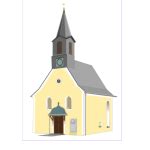 Vector graphics of Greyfriars Presbyterian Church | Free SVG