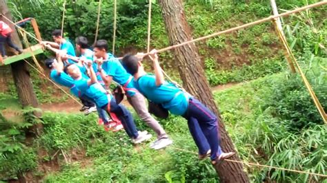 outbound Terminal Wisata Grafika Cikole Jawa Barat 04 Maret 2017 - YouTube