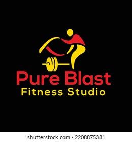 Fitness Studio Logo Fitness Logo Design Stock Vector (Royalty Free) 2208875381 | Shutterstock