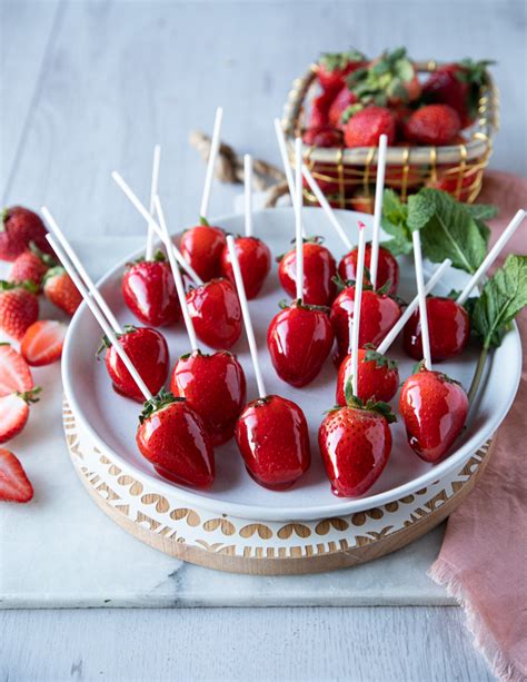 Candied Strawberries Recipe | Recipe & Video | Life and Food Town