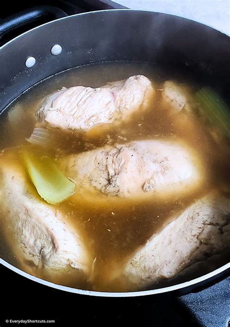 How to Boil Chicken Breasts - Everyday Shortcuts