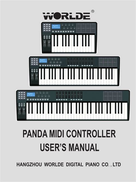 Panda25!49!61user Manual | PDF | Usb | Synthesizer