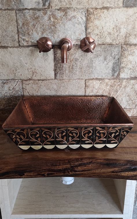 Antique Style Copper Sink Faucet Copper Wall Mount Faucet - Etsy