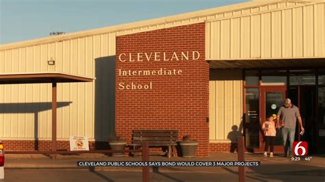 Cleveland Public Schools Says Bond Would Cover 3 Major Projects