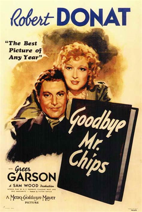 Goodbye Mr. Chips Movie Posters From Movie Poster Shop