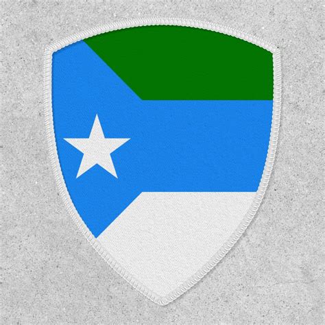 Flag of Jubaland, Somalia Patch | Zazzle in 2022 | Flag, Art wall, Patches