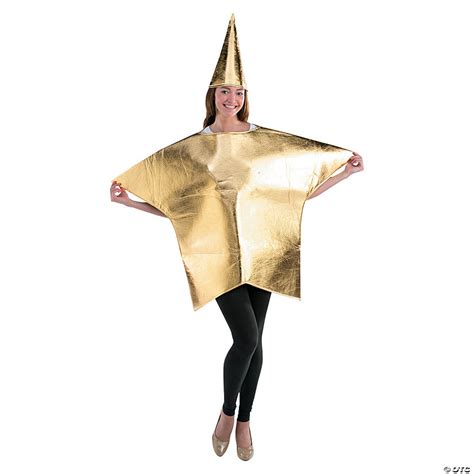 Adult Gold Star Costume - Standard