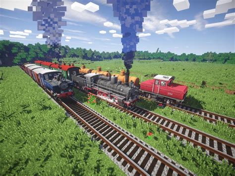 Real Train Mod Minecraft APK for Android Download