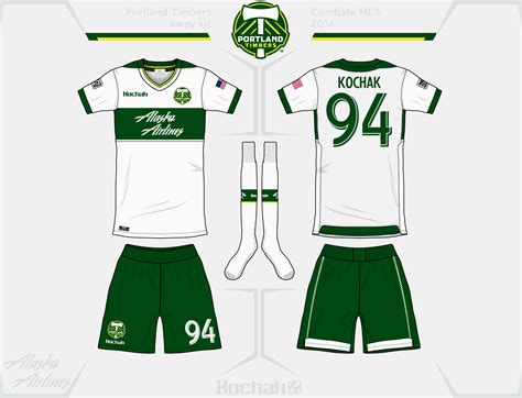 Portland Timbers - away kit