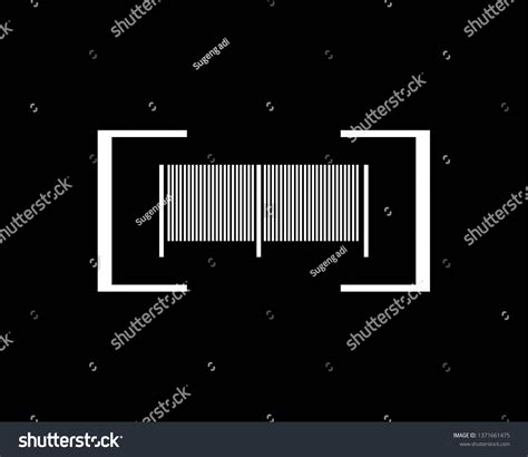 Barcode Logo Icon Vector Stock Vector (Royalty Free) 1371661475 ...