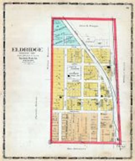 Eldridge, Atlas: Scott County 1905, Iowa Historical Map