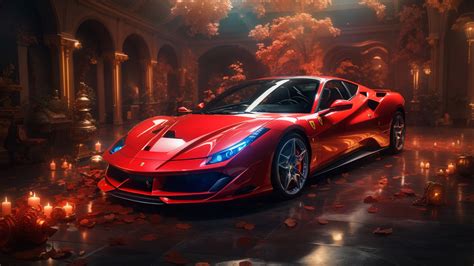 Red Ferrari Logo Wallpaper