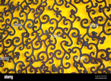 Black wrought iron hi-res stock photography and images - Alamy