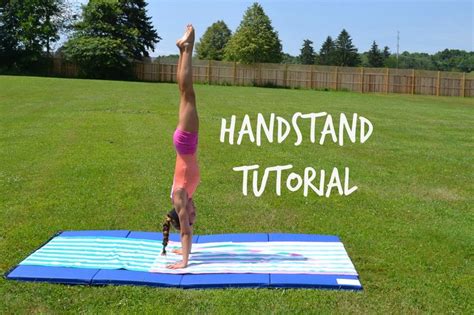 Handstand Tutorial | Handstand tutorial, Handstand, Tutorial