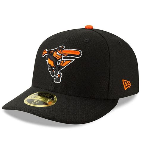 Men's Baltimore Orioles New Era Black 2019 Batting Practice Low Profile ...