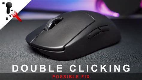 Possible fix for the Double Clicking issue on some mice - YouTube