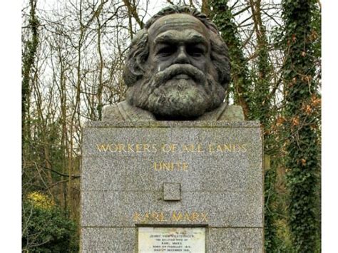 Karl Marx's Grave Now a Tourist Trap