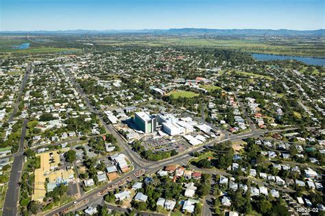 Aerial Photo of Rockhampton Base Hospital Aerial Photography