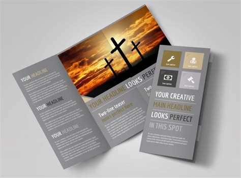 Church Informational Brochure Template | MyCreativeShop