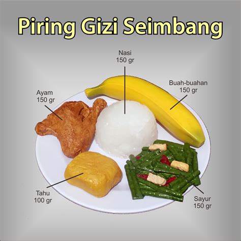 Piring Gizi Seimbang - Homecare24