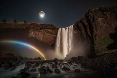 Understanding the Moonbow Phenomenon: Refraction of Moonlight through Water Droplets - World ...