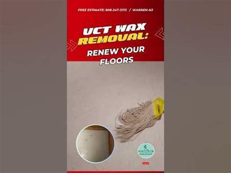 Professional VCT Floor Wax Removal Services - Chatham - YouTube