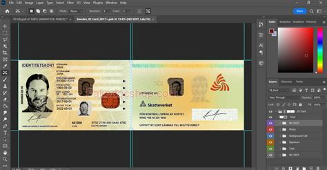 fake ID Card Psd Template Archives - fakedocshop