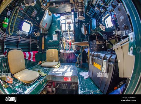 Inside B-25 Mitchell bomber at Wings of FreedomTour of historic Stock Photo: 134569806 - Alamy