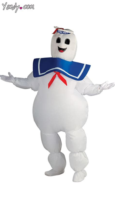 Ghostbusters Marshmallow Man Costume, Inflatable Marshmallow Man, Mens Ghostbuster Marshmallow ...