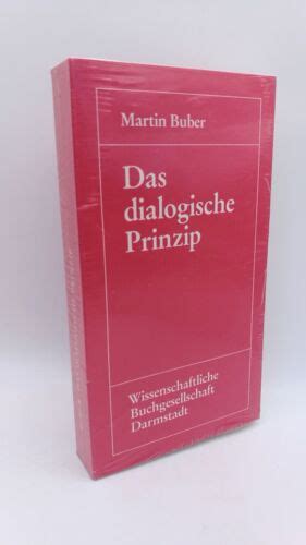 Buber Das dialogische Prinzip. Ich und Du. Zwiesprache. Die Frage an den Einz.. | eBay