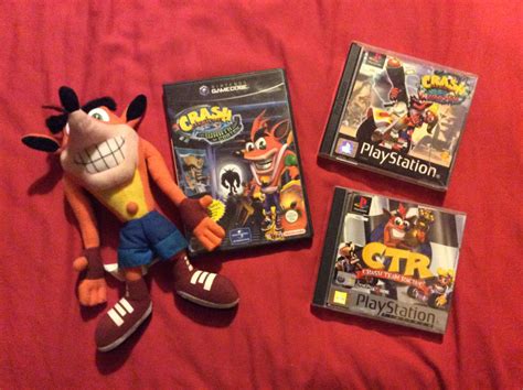 My Crash Bandicoot merchandise by BoogeyBoy1 on DeviantArt