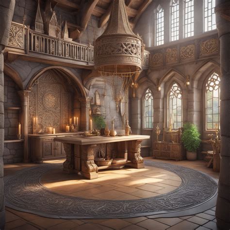 Gothic Castle Interior Design