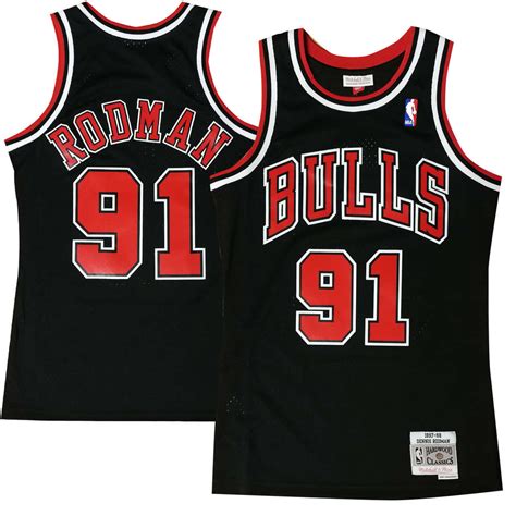 Rangez vos vêtements Appartenir Inconvénient dennis rodman bulls jersey ...