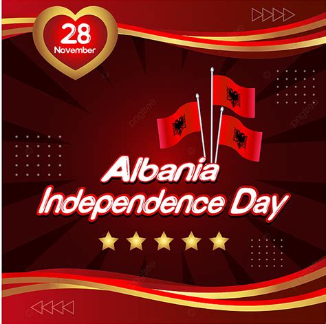 Albania National Day Celebration Vector Template Template Download on ...