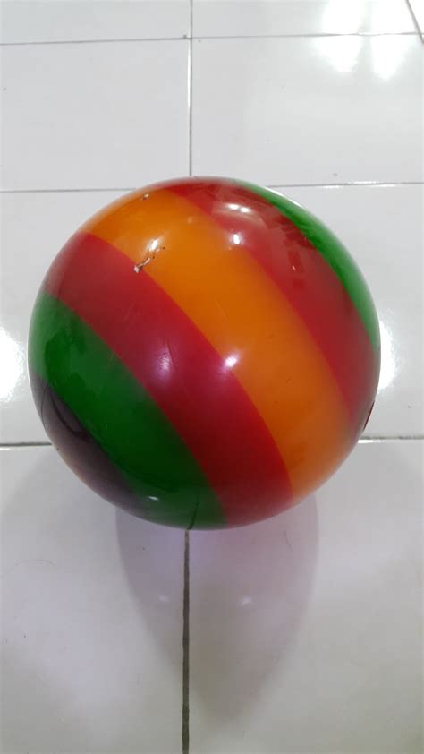 KEDAI BOWLING ONLINE: Rainbow color Bowling ball ebonite maxim 15 LB