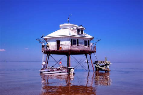 Mobile Bay Lighthouse Photograph by Mountain Dreams | Fine Art America