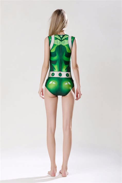 Free Shipping My Hero Academia Asui Tsuyu Cosplay Costume Swimsuit Swimwear