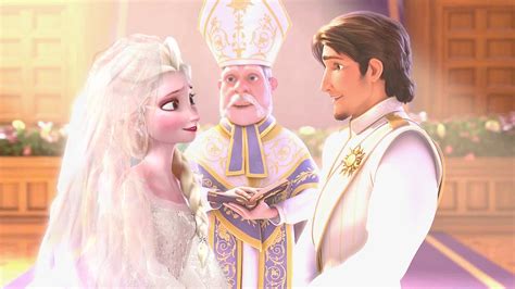 Elsa and Flynn's wedding - disney crossover Photo (38026400) - Fanpop