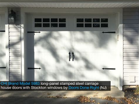 CHI Model 5983 Stamped Steel Carriage House Garage Door | Doors Done Right - Garage Doors and ...