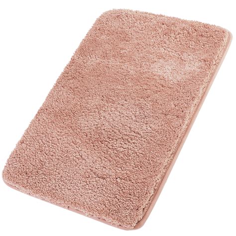 Bathroom Shaggy Bath Mat Fluffy Non-slip Door Floor Rug Pink 24" x 35" - Walmart.com - Walmart.com