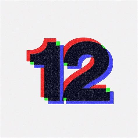 12 for 12/12/12! | Numbers typography, Planner printables free, Graphic ...