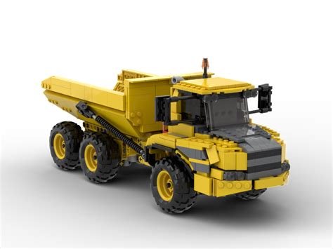 LEGO MOC VOLVO A40G articulated hauler (dump truck) by DLTC ...