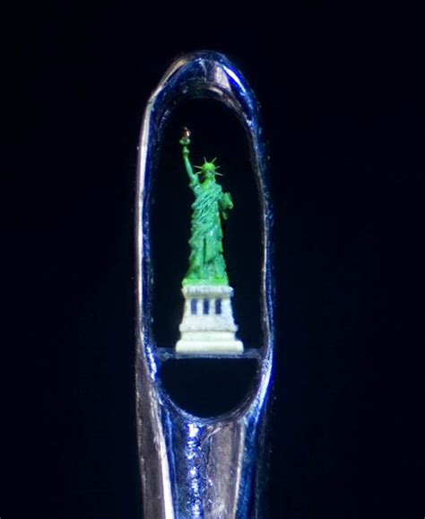 Amazing Magazine: Micro Art – 22 miniature sculptures by Willard Wigan