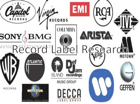 Record label research