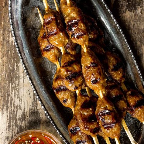 Nem Nuong (Grilled Vietnamese Pork Sausages) - Pups with Chopsticks