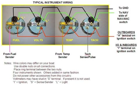 Trouble with gauges wiring Page: 1 - iboats Boating Forums | 557669 ...