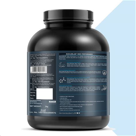 MuscleBlaze Whey Performance, 4.4 lb Chocolate Online | HealthKart.com