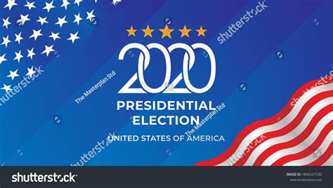 United States America Presidential Election 2020 Stock Vector (Royalty Free) 1806521530 ...