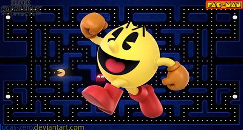 Pac-Man Super Smash Bros. Ultimate Wallpaper by Lucas-Zero on DeviantArt