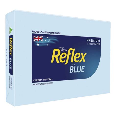 REFLEX Colours A4 Copy Paper 80gsm Blue 134464